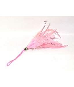 Bracelet Plume Rose Pour Caresses