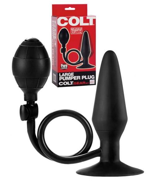 Sextoys, sexshop, loveshop, lingerie sexy : Gode Gonflable : Colt Pumper Plug Large