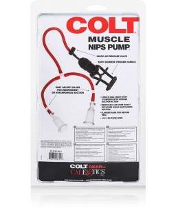 Sextoys, sexshop, loveshop, lingerie sexy : Pince à Seins et Suceurs de tétons : COLT Muscle Nips Pump