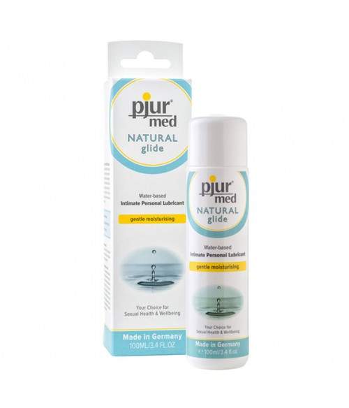 Sextoys, sexshop, loveshop, lingerie sexy : Lubrifiants à Base d'Eau : Pjur med Natural glide 100ml