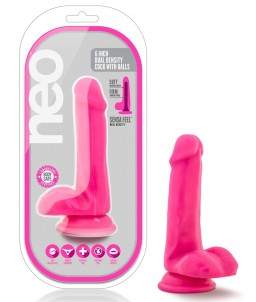 Sextoys, sexshop, loveshop, lingerie sexy : Gode Ventouse : Gode néo rose