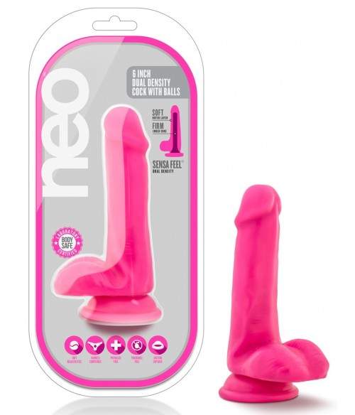 Sextoys, sexshop, loveshop, lingerie sexy : Gode Ventouse : Gode néo rose