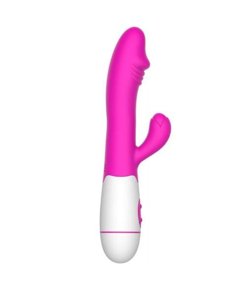 Sextoys, sexshop, loveshop, lingerie sexy : Vibro Rabbit : Vibromasseur rabbit rose