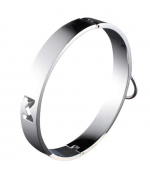 Collier BDSM de Soumission réglable avec Anneau