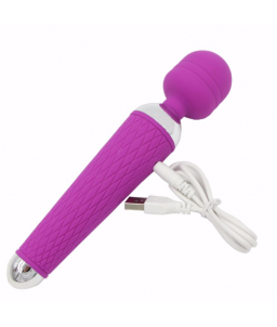 Sextoys, sexshop, loveshop, lingerie sexy : Stimulateur Clitoris : Stimulateur de clitoris Wand USB Violet