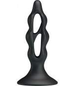 Godemichet Anal Plug BedKnob Small BLACK 21307011