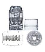 Sextoys, sexshop, loveshop, lingerie sexy : Masturbateur - Vagin Artificiel : Fleshlight Quickshot Vantage transparent