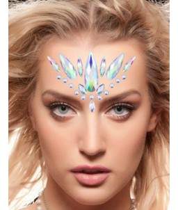 Sextoys, sexshop, loveshop, lingerie sexy : Accessoires Soirée Coquine : Bijoux cristal pour le visage Swan Lake