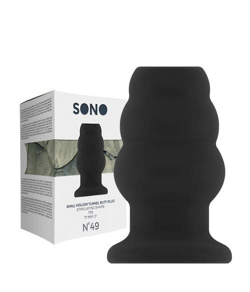 Sextoys, sexshop, loveshop, lingerie sexy : Tunnel anal et plug tunnel : Plug anal creux SONO small n 49