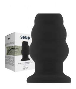 Sextoys, sexshop, loveshop, lingerie sexy : Tunnel anal et plug tunnel : Plug anal creux SONO médium 50