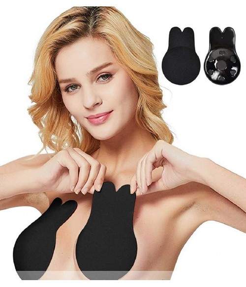 Sextoys, sexshop, loveshop, lingerie sexy : Nippies Cache Seins : Redresse seins forme lapin noir S/M