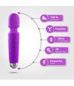 Sextoys, sexshop, loveshop, lingerie sexy : Stimulateur Clitoris : Stimulateur large de clitoris Wand USB