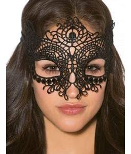 Sextoys, sexshop, loveshop, lingerie sexy : Accessoires Soirée Coquine : Masque noir sexy dentelle X2