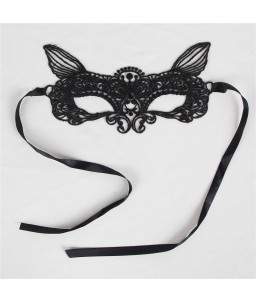 Sextoys, sexshop, loveshop, lingerie sexy : Accessoires Soirée Coquine : Masque noir sexy dentelle 80571