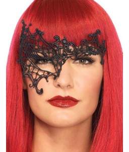 Sextoys, sexshop, loveshop, lingerie sexy : Accessoires Soirée Coquine : Masque noir sexy dentelle 80581