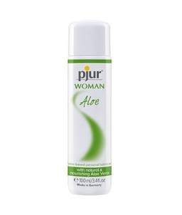 Sextoys, sexshop, loveshop, lingerie sexy : Lubrifiant Anal : Pjur Woman Aloe 100ml - Lubrifiant à base d'eau et aloe vera