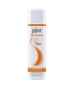 Sextoys, sexshop, loveshop, lingerie sexy : Lubrifiants à Base d'Eau : Pjur woman vegan Lubrifiant 100ml