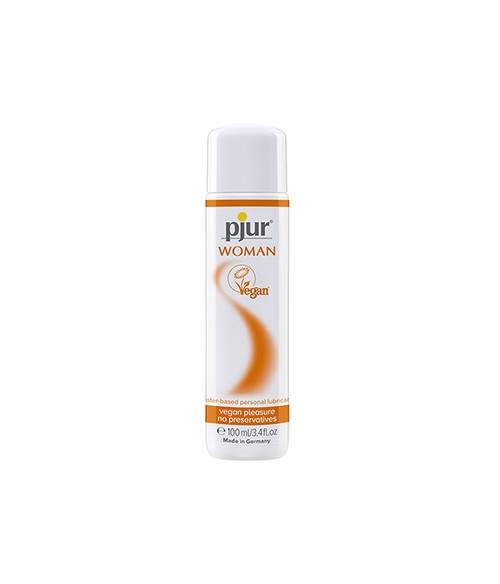 Sextoys, sexshop, loveshop, lingerie sexy : Lubrifiants à Base d'Eau : Pjur woman vegan Lubrifiant 100ml