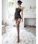 Sextoys, sexshop, loveshop, lingerie sexy : Deguisement Femme sexy : Costume sexy Léopard S/M