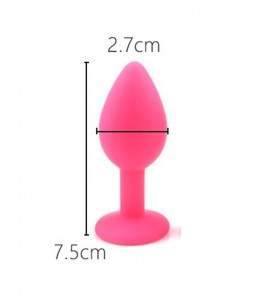 Sextoys, sexshop, loveshop, lingerie sexy : Plug Anal : Plug silicone Queue de Lapin rose