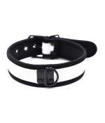 Collier BDSM de Soumission réglable avec Anneau
