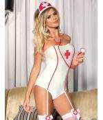Sextoys, sexshop, loveshop, lingerie sexy : Deguisement Femme sexy : Costume Sexy body Infirmière
