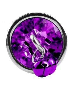 Rosebud avec perle SMALL Violet