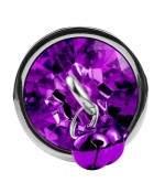 Rosebud avec perle SMALL Violet