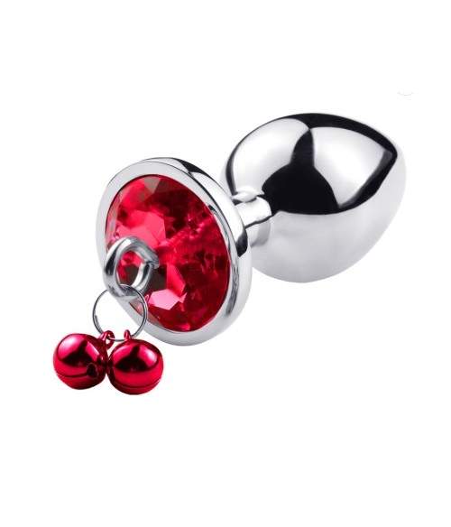 Rosebud avec perle SMALL Rouge