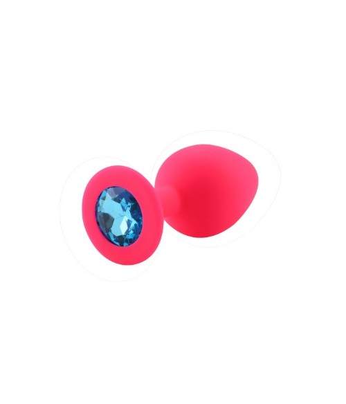 Sextoys, sexshop, loveshop, lingerie sexy : Rosebud - bijou anal : Rosebud silicone rose bijou bleu clair SMALL