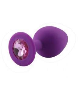 Sextoys, sexshop, loveshop, lingerie sexy : Rosebud - bijou anal : Rosebud silicone violet bijou rose SMALL