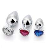 Sextoys, sexshop, loveshop, lingerie sexy : Rosebud - bijou anal : Rosebud forme coeur LARGE Noir