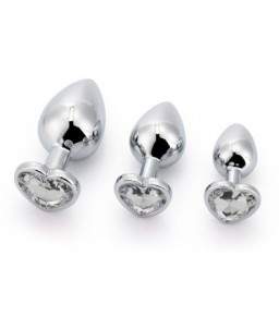 Sextoys, sexshop, loveshop, lingerie sexy : Rosebud - bijou anal : Rosebud forme coeur SMALL Diamant