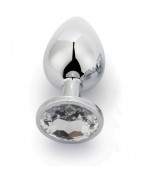 Sextoys, sexshop, loveshop, lingerie sexy : Rosebud - bijou anal : Rosebud Metal bijou Diamant taille LARGE