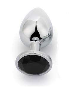 Rosebud Metal jewel Black...