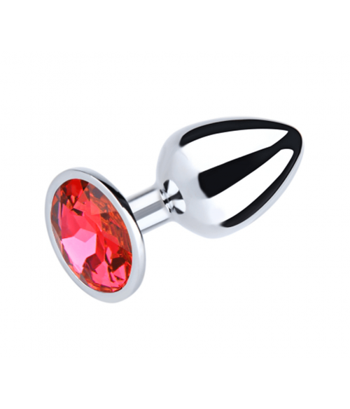 Sextoys, sexshop, loveshop, lingerie sexy : Rosebud - bijou anal : Rosebud Metal bijou Rouge taille MEDIUM