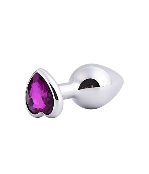 Sextoys, sexshop, loveshop, lingerie sexy : Rosebud - bijou anal : Rosebud forme coeur SMALL Violet