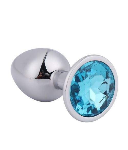Rosebud Metal bijou Bleu taille MEDIUM