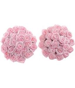 Sextoys, sexshop, loveshop, lingerie sexy : Nippies Cache Seins : Nippies ronds adhésifs bouquet de roses de couleur rose