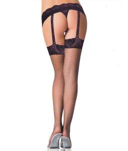 Sextoys, sexshop, loveshop, lingerie sexy : Bas & Collants : Sexy Collants Résille A jarretelles Ouvert