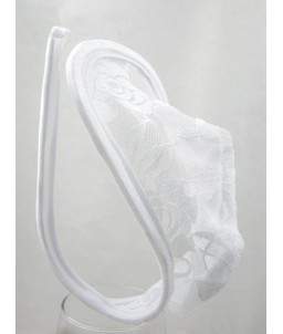 Sextoys, sexshop, loveshop, lingerie sexy : Boxers & Strings : C-String dentelle blanc