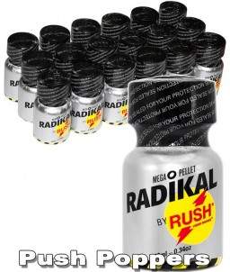 Sextoys, sexshop, loveshop, lingerie sexy : Poppers : Poppers Rush Radikal 10ml