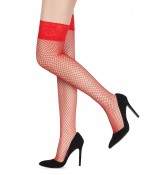 Sextoys, sexshop, loveshop, lingerie sexy : Bas & Collants : Sexy Bas RésilleRouge Bandeau Jarretière