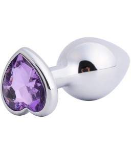 Sextoys, sexshop, loveshop, lingerie sexy : Rosebud - bijou anal : Rosebud forme coeur MEDIUM violet clair