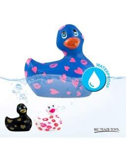 Sextoys, sexshop, loveshop, lingerie sexy : Vibro Waterproof : Canard vibrant Romance bleu