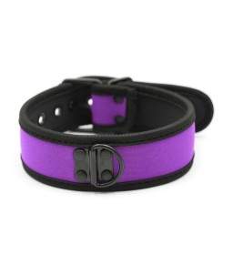 Sextoys, sexshop, loveshop, lingerie sexy : Colliers BDSM : Collier BDSM néoprène Violet