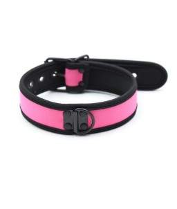 Sextoys, sexshop, loveshop, lingerie sexy : Colliers BDSM : Collier BDSM néoprène rose