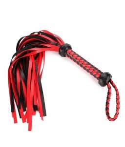 Red and black swift whip bdsm