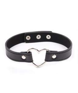 Sextoys, sexshop, loveshop, lingerie sexy : Colliers BDSM : Collier en forme de coeur bdsm