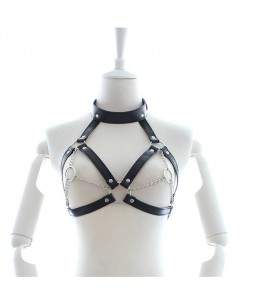 Women's BDSM harness with...
